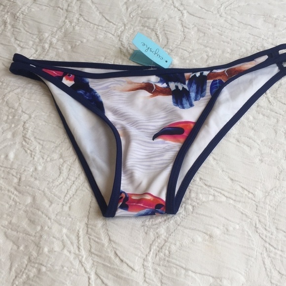 NWT Cupshe Cheeky Bikini Bottoms Medium - Picture 1 of 7